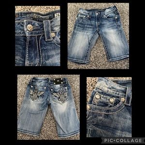 MISS ME BERMUDA JEANS SHORTS